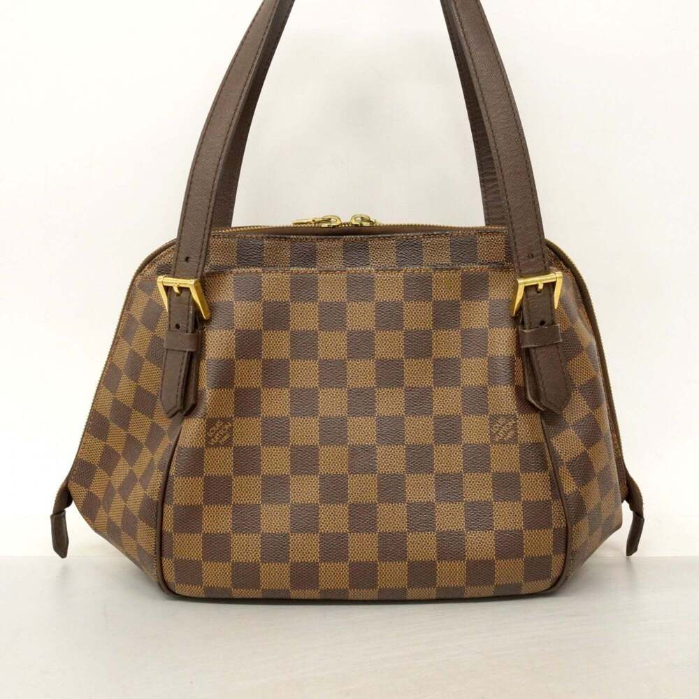 Louis Vuitton Damier Belem MM Shoulder Bag N51174 Ebene (Women's) - Picture 10 of 10